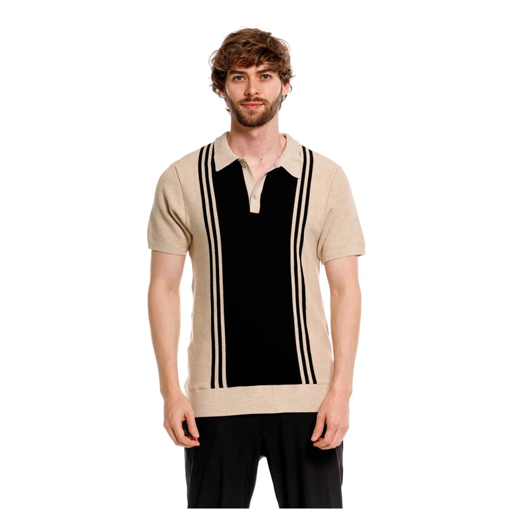 CAMISETA POLO SORRENTO CAFÉ - imagen 1