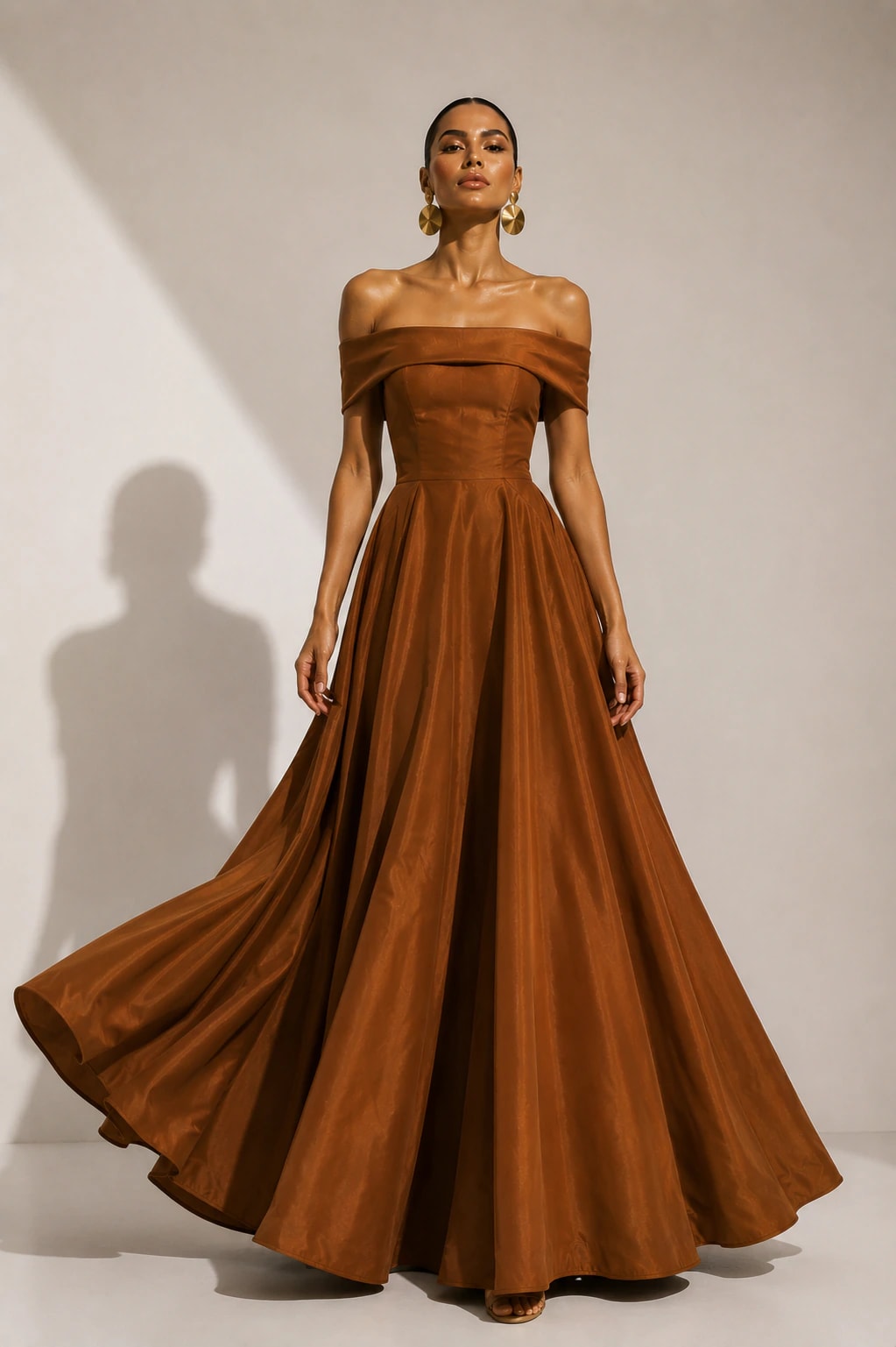 Vestido Topacio Tierra - imagen 1