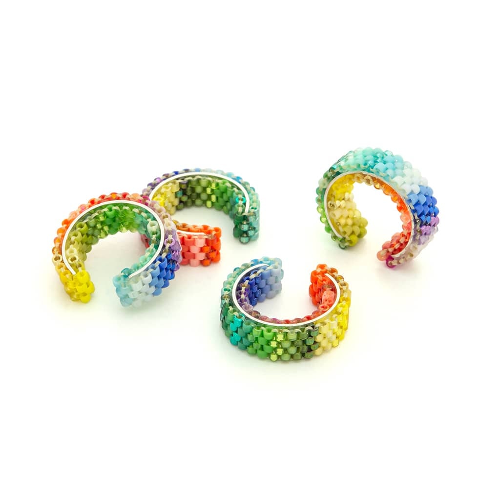 EAR CUFF ARCO IRIS - imagen 1