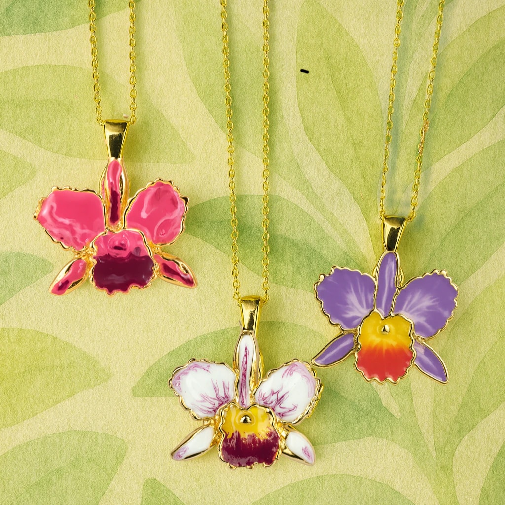 Collar Catleya - imagen 1