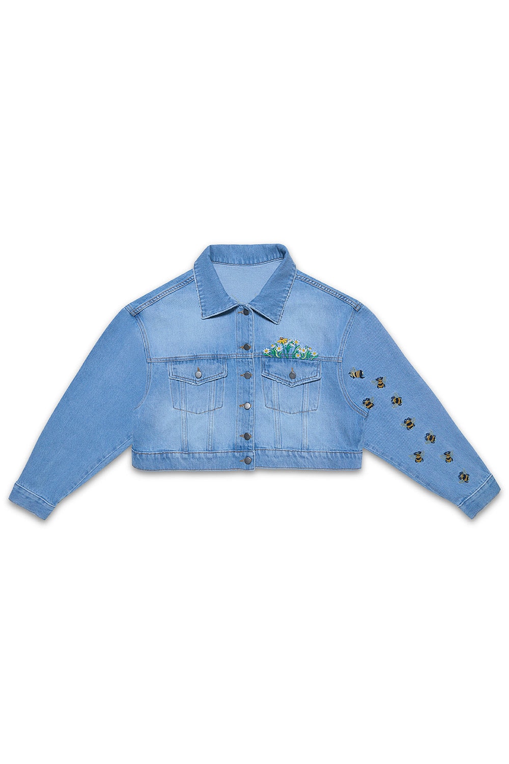 CHAQUETA MUJER  ABEJA AZUL MEDIO - imagen 1