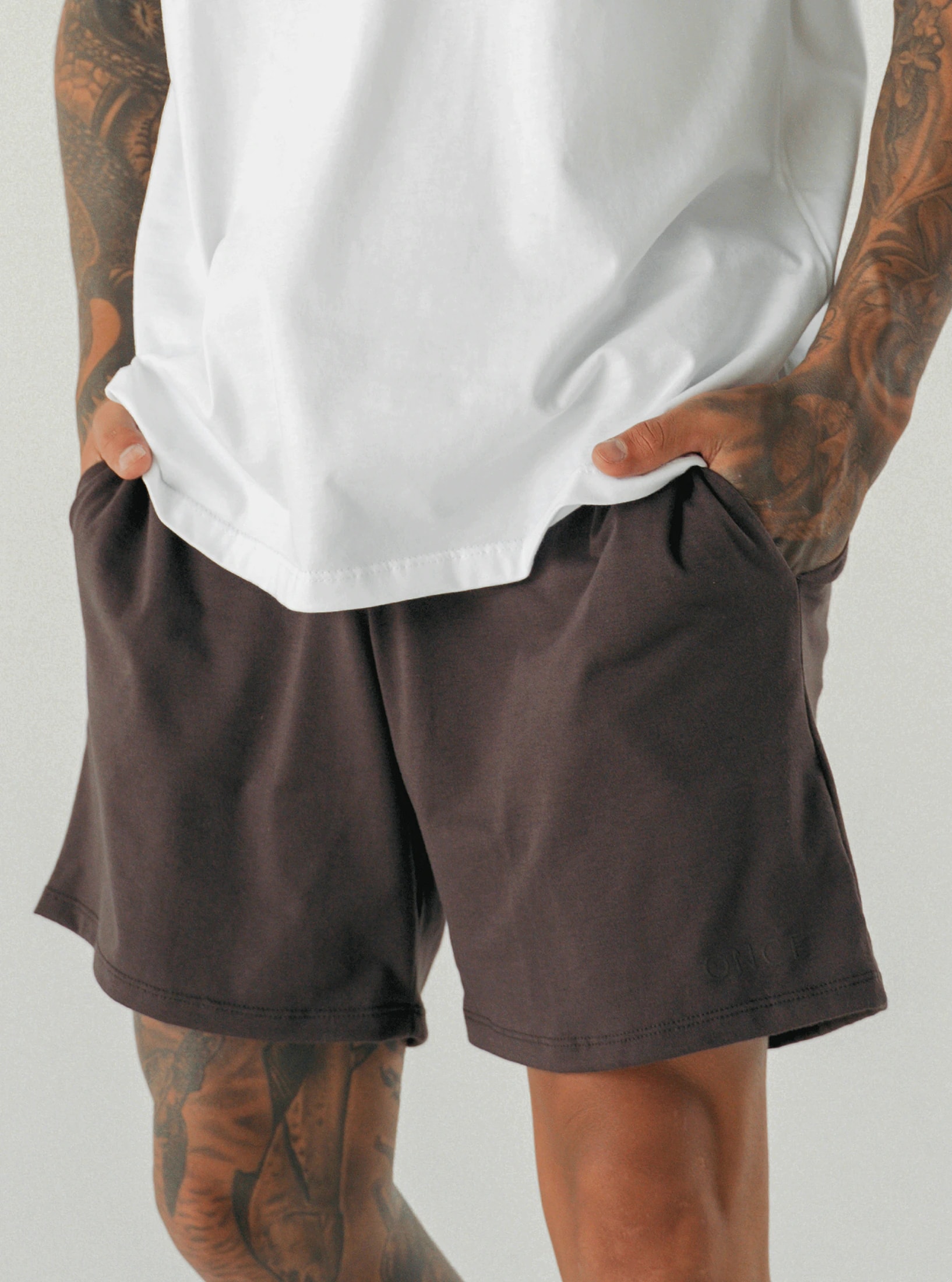 Pantaloneta Básica Brown - imagen 1