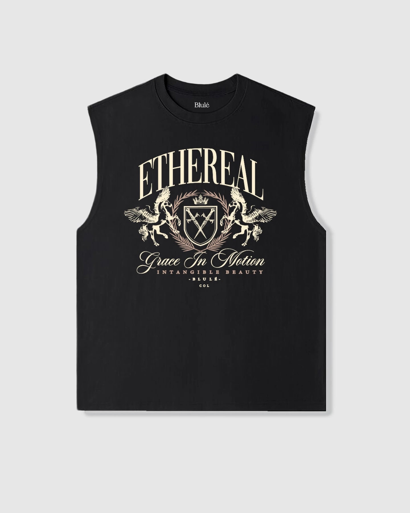 Oversized Sleeveless Ethereal Black - imagen 1