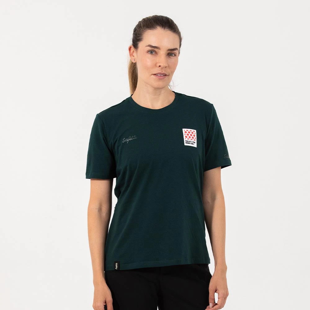 CAMISETA LIFESTYLE MANGA CORTA CAMPEON MONTAÑA PARA MUJER - imagen 1