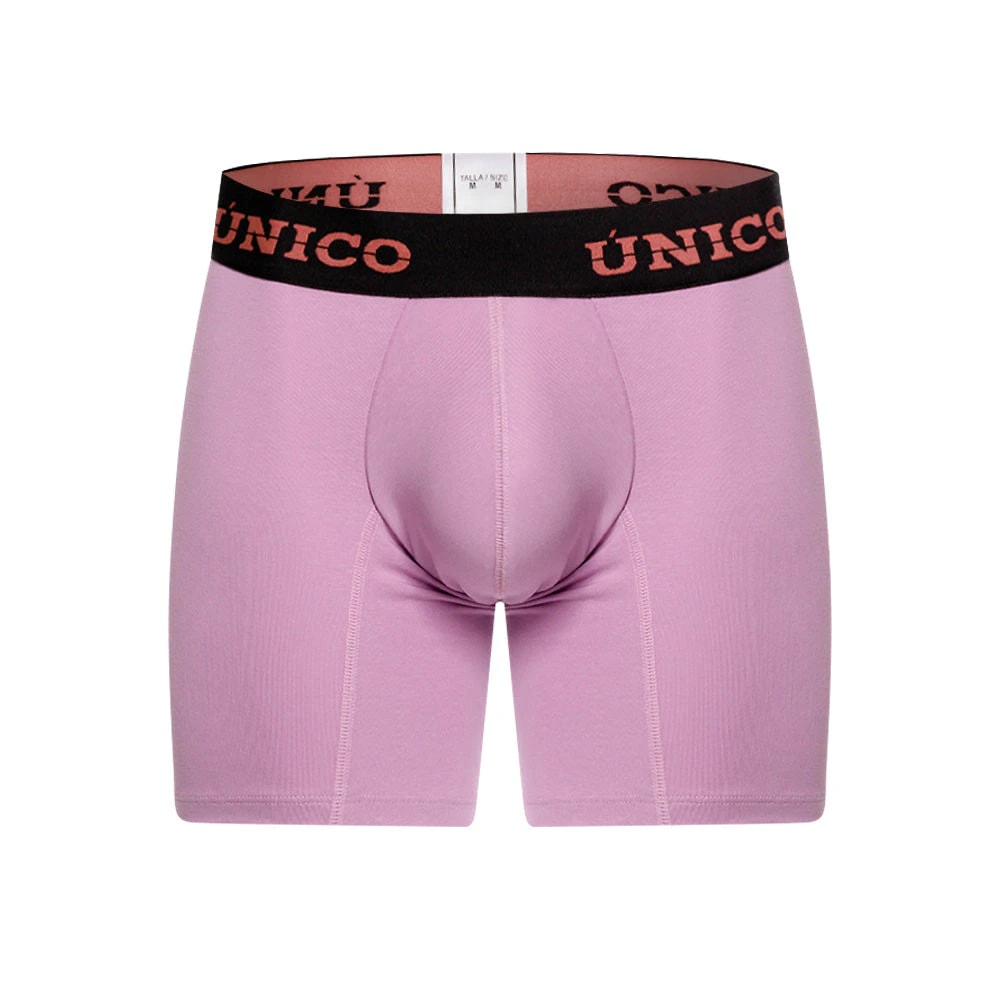 BOXER MEDIO PATIL MORADO - imagen 1