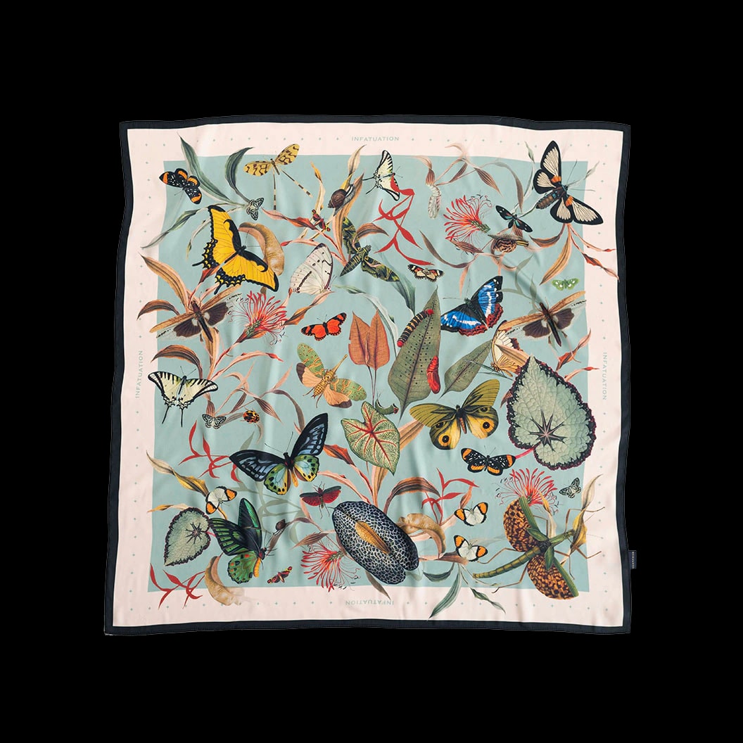 Pañoleta - Butterfly Black - imagen 1