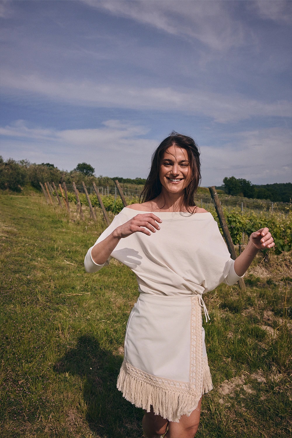 Blusa aluna natural - imagen 1