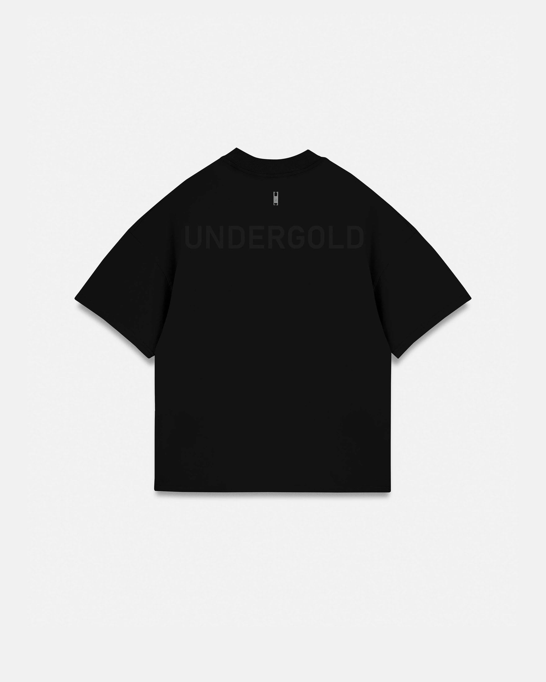 Line Basic Boxy Fit Tshirt Black - imagen 1
