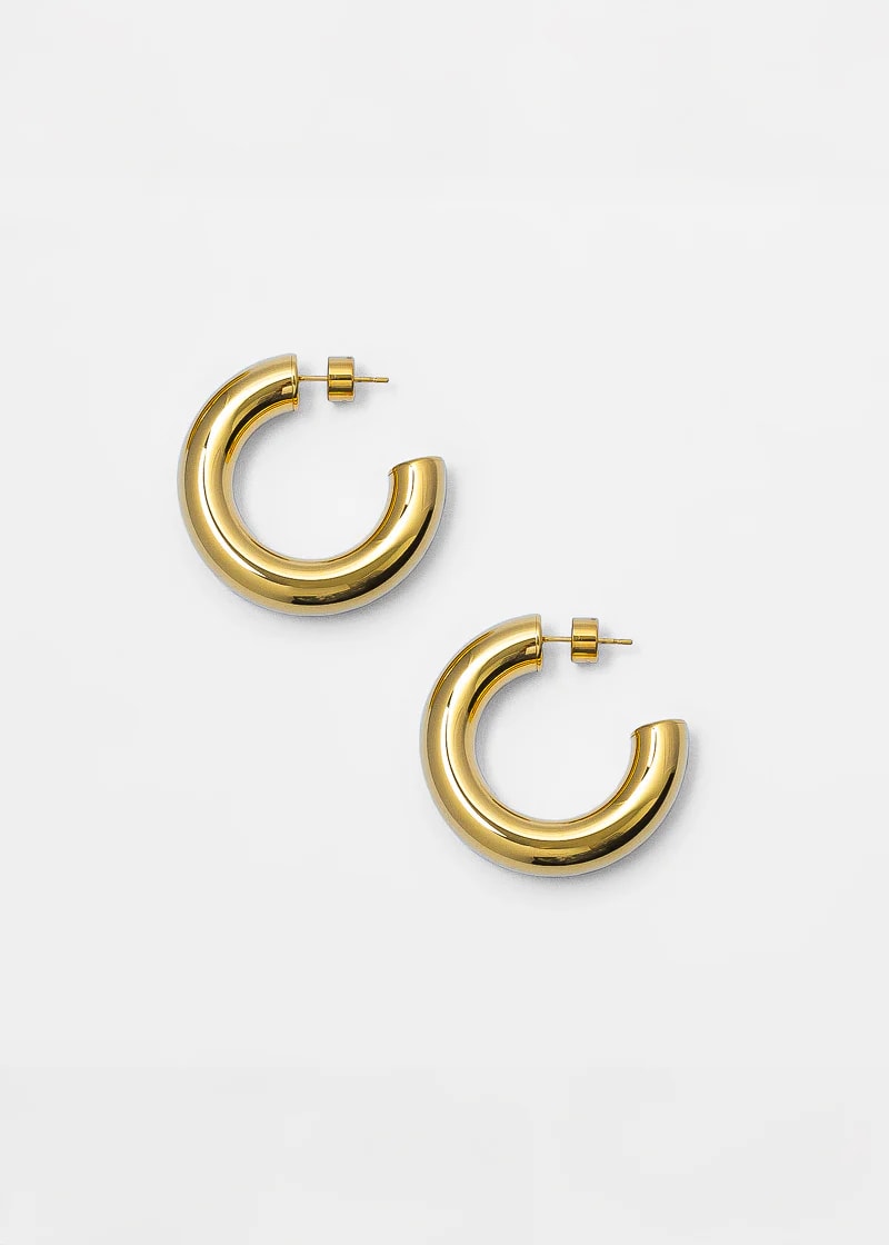 Menik Hoops Dorado - imagen 1