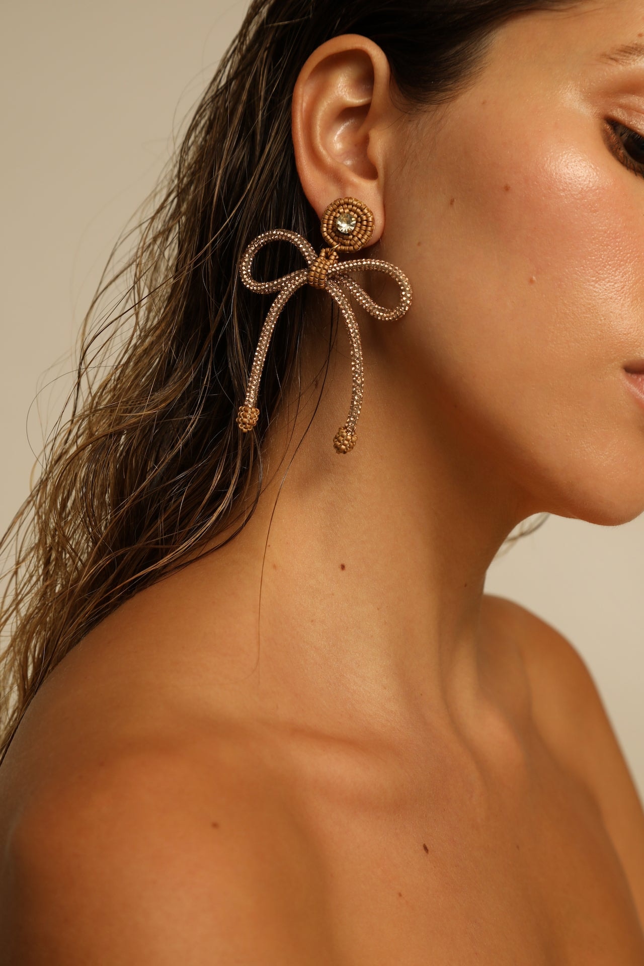 Merry Bow Earrings - imagen 1
