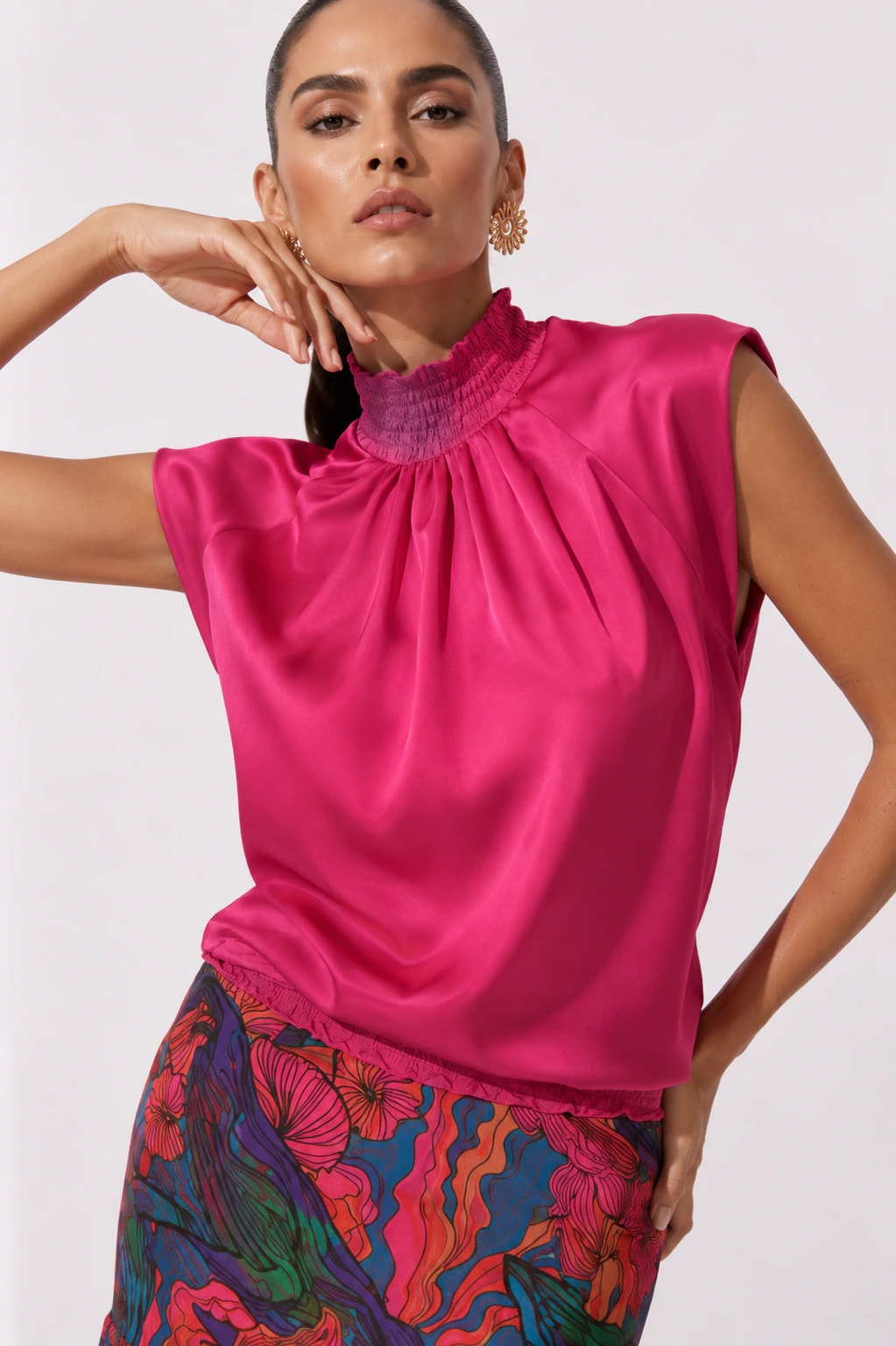 Blusa Brasia Fucsia - imagen 1