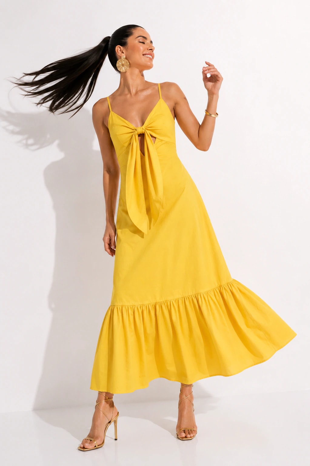 Vestido Ananda Amarillo - imagen 1