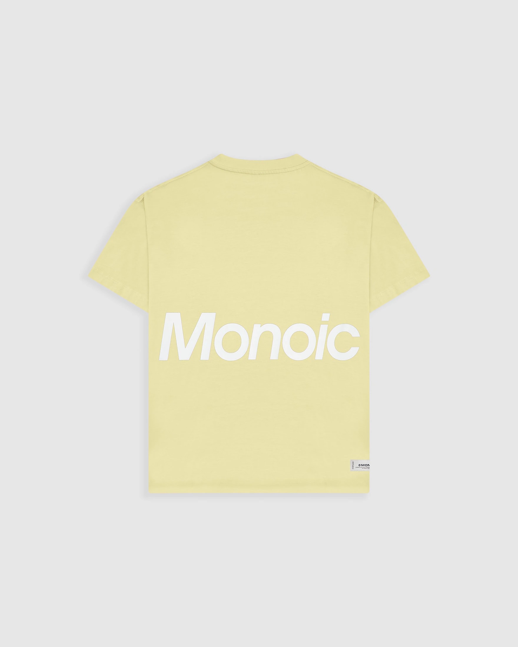 Camiseta Logo Oversized V3 - Amarillo Pastel - imagen 1