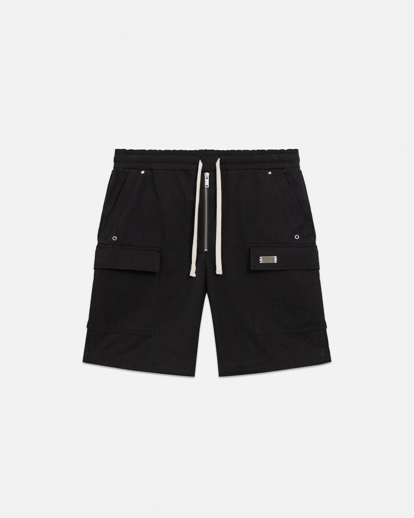 Basics Utility Zippered Shorts Black - imagen 1