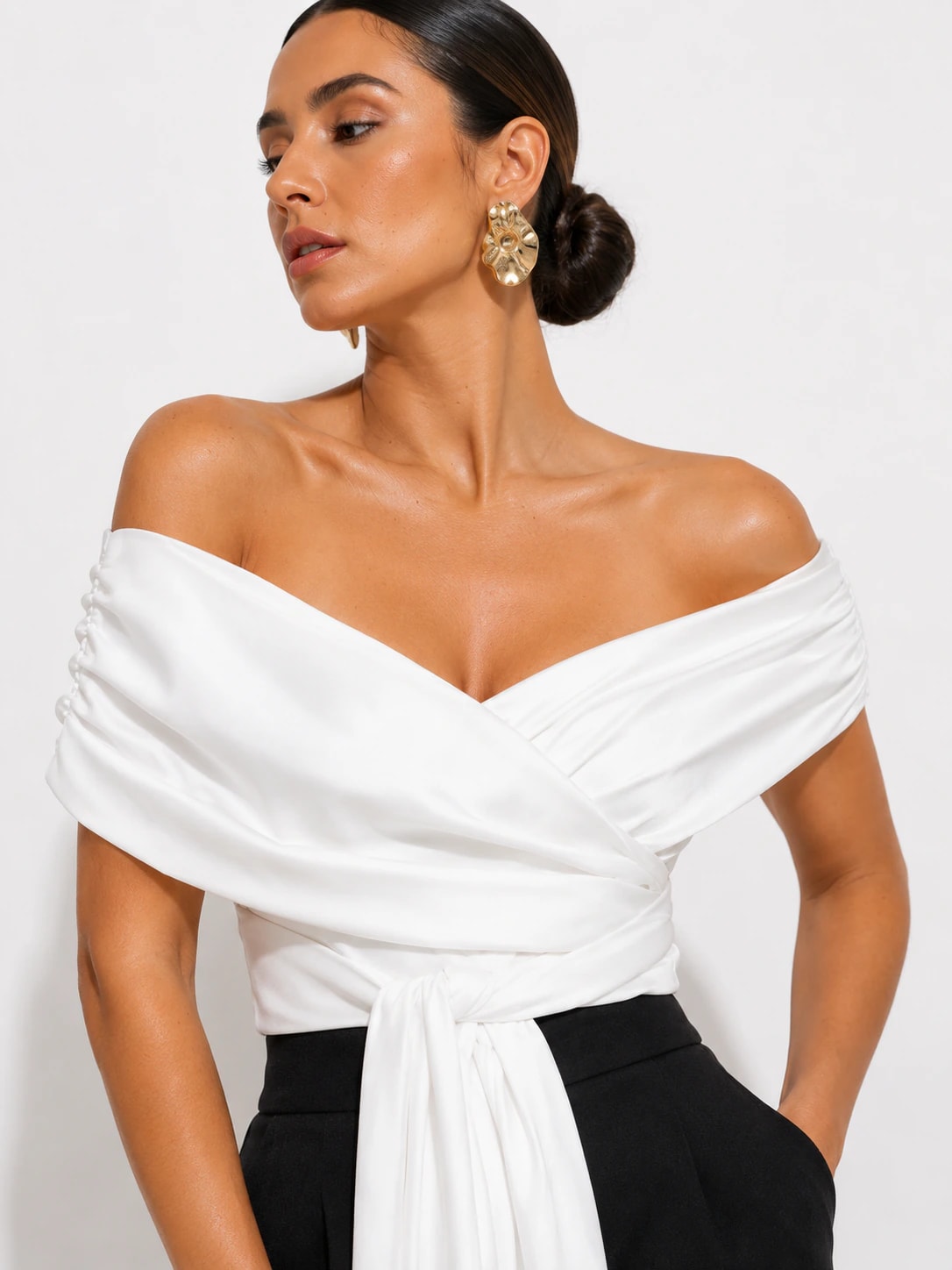 Blusa Aleli Blanco - imagen 1