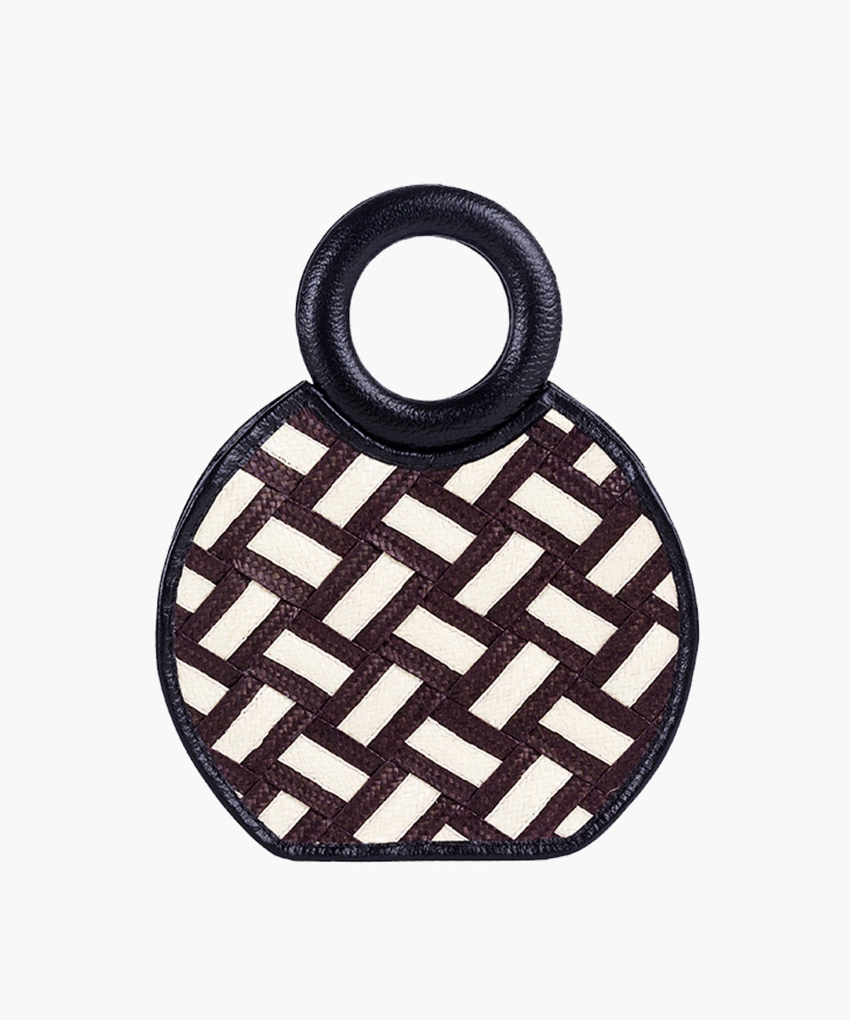 Zenú Braid in Raffia and Leather - imagen 1