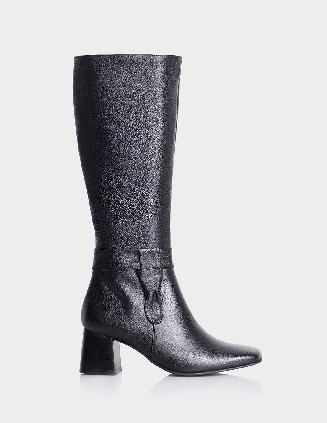 Bota Vitalia Cuero Negro - imagen 1