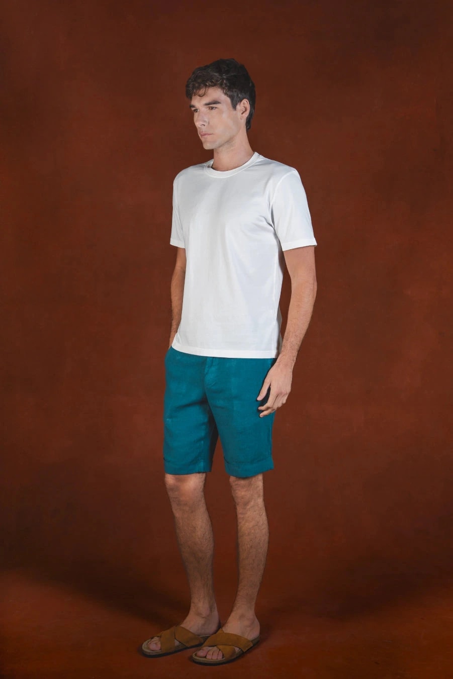 Magnalia cotton t-shirt white - imagen 1