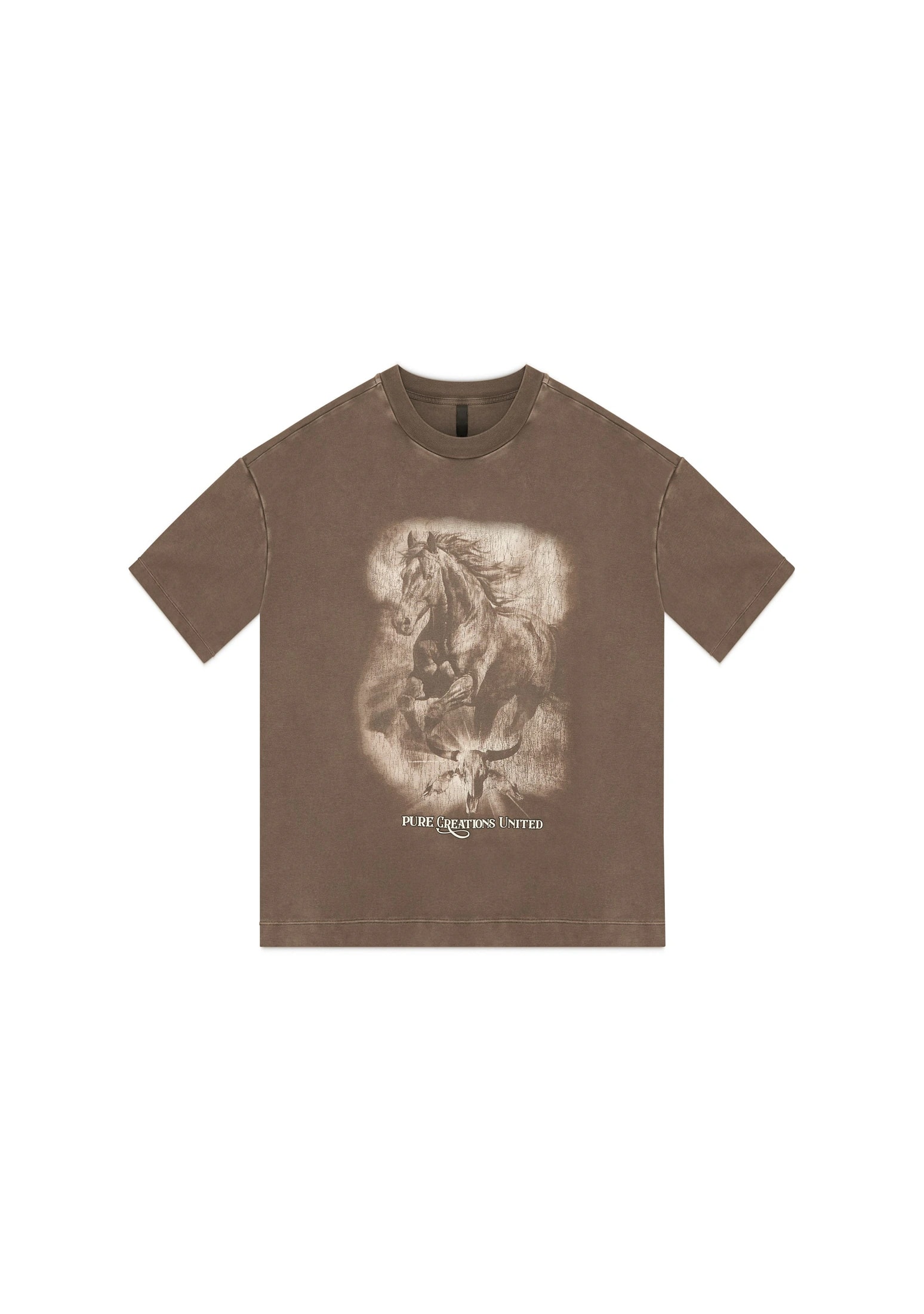 Before The West brown t-shirt - imagen 1