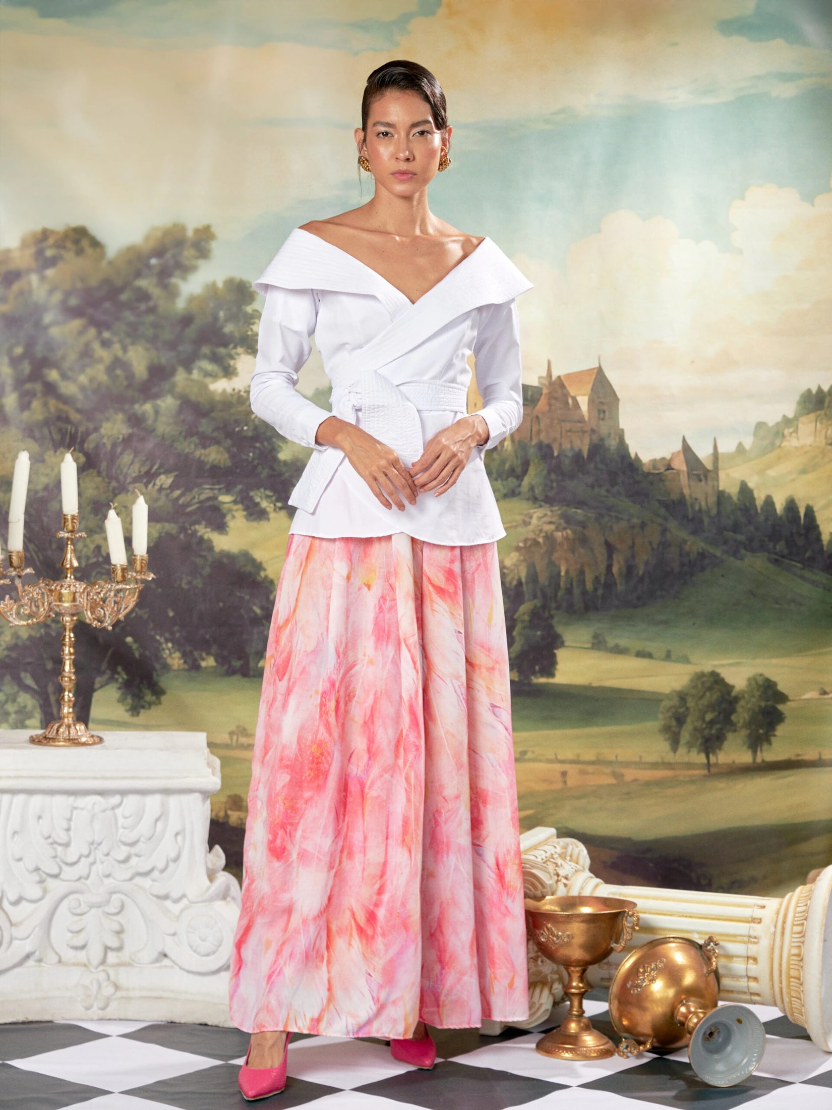 Blusa Corales Blanco - imagen 1