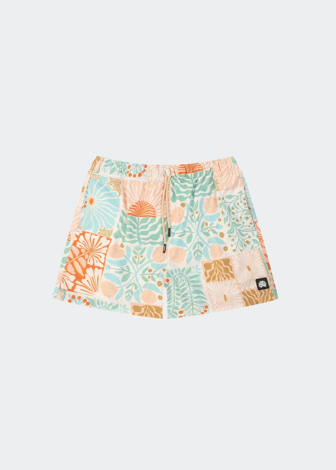 SHORT DE BAÑO FLORIDO - imagen 1