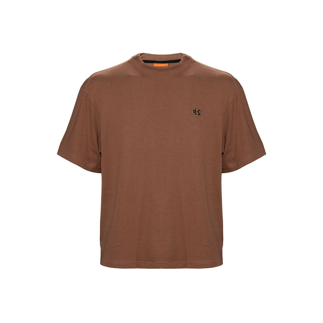 Camiseta Oversize Chocolate | Basics Chrome - imagen 1