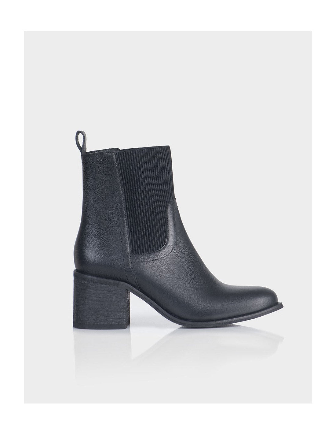 Botin Bogota Cuero Negro - imagen 1