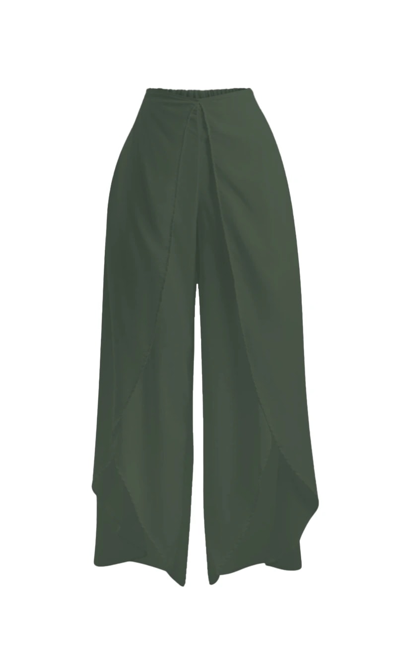 PANTALÓN ROASTED VERDE MILITAR - imagen 1