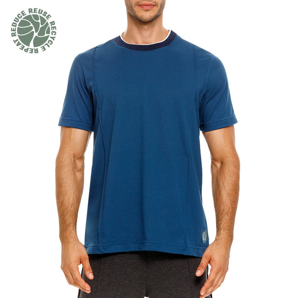 CAMISETA CUELLO REDONDO POLOS AZUL - imagen 1