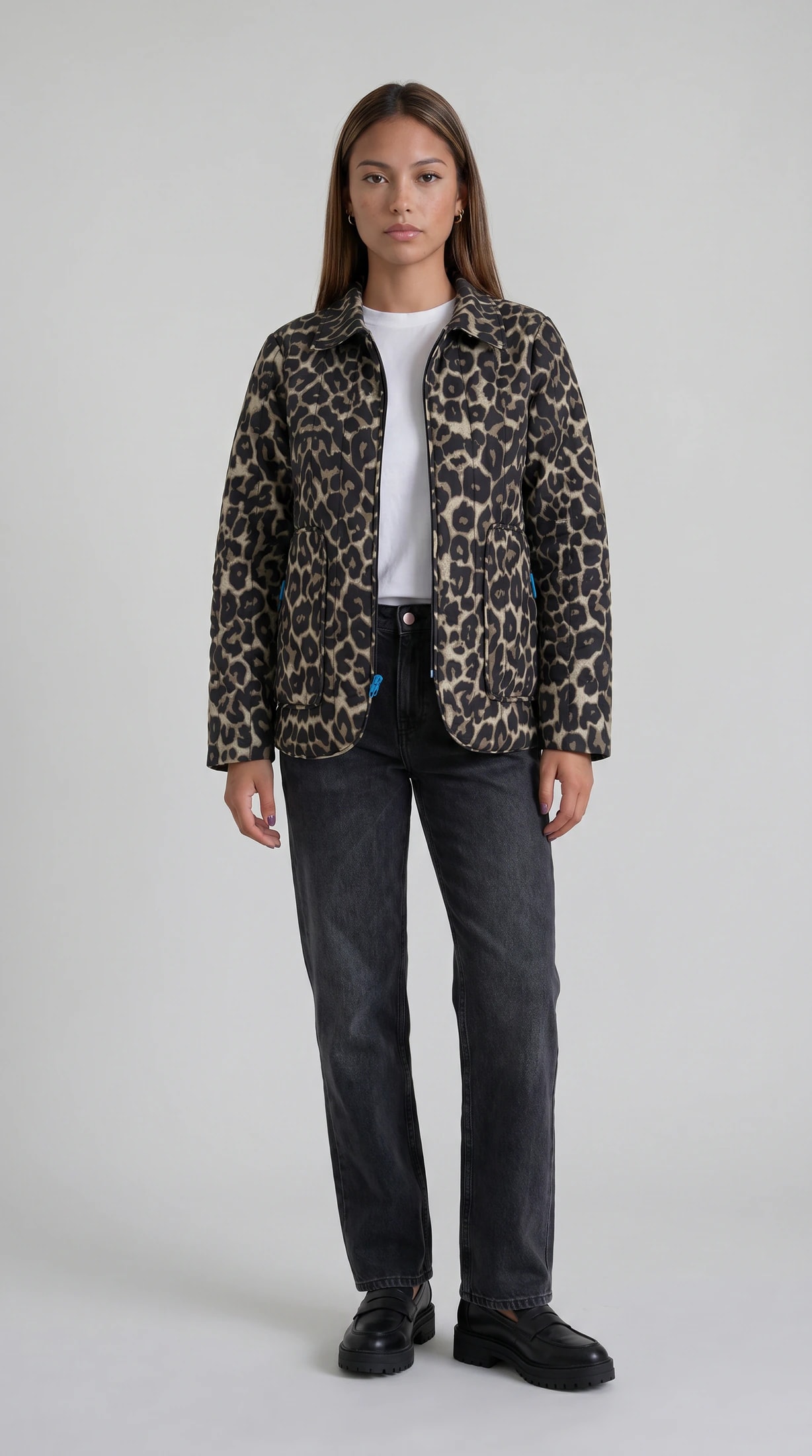 Chaqueta Leopardo Verde - imagen 1
