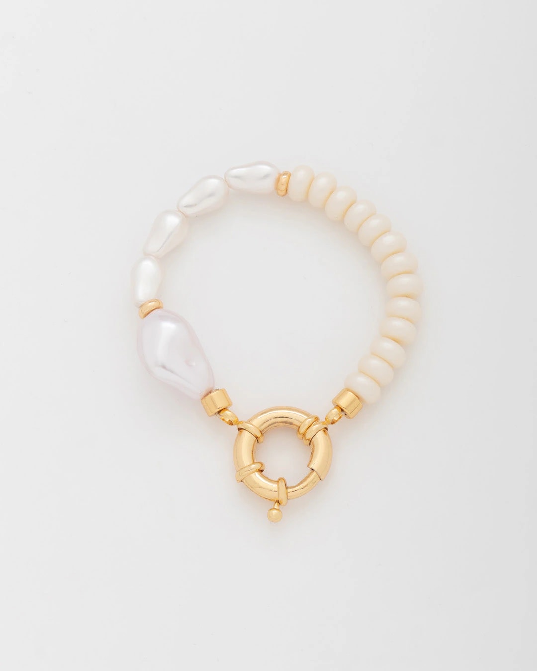 Pulsera Perla Broche + Aretes - imagen 1