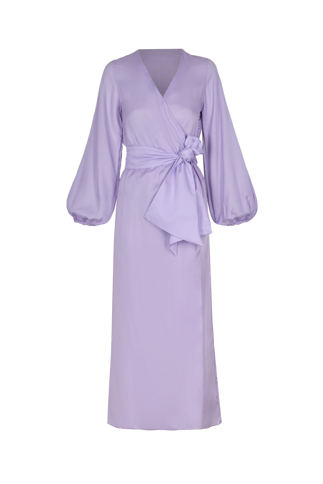 Tertulia Martellato Silk Maxi Dress / Lila - imagen 1
