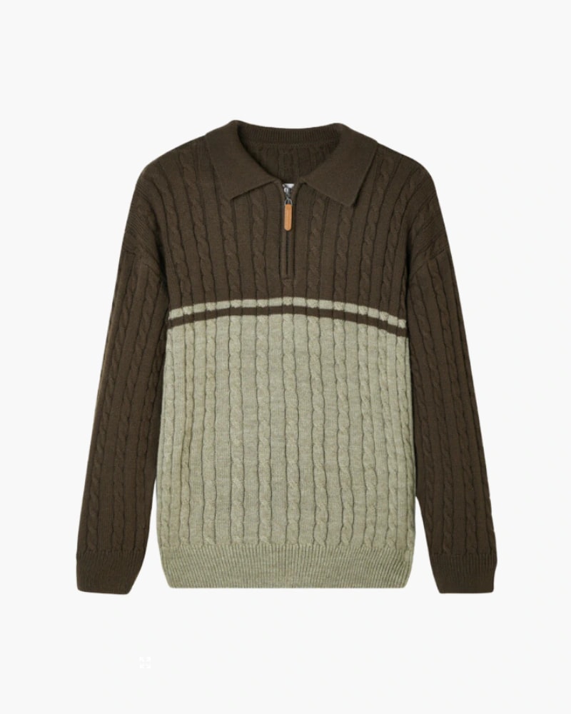 100% Premium Wool Zip Up - imagen 1