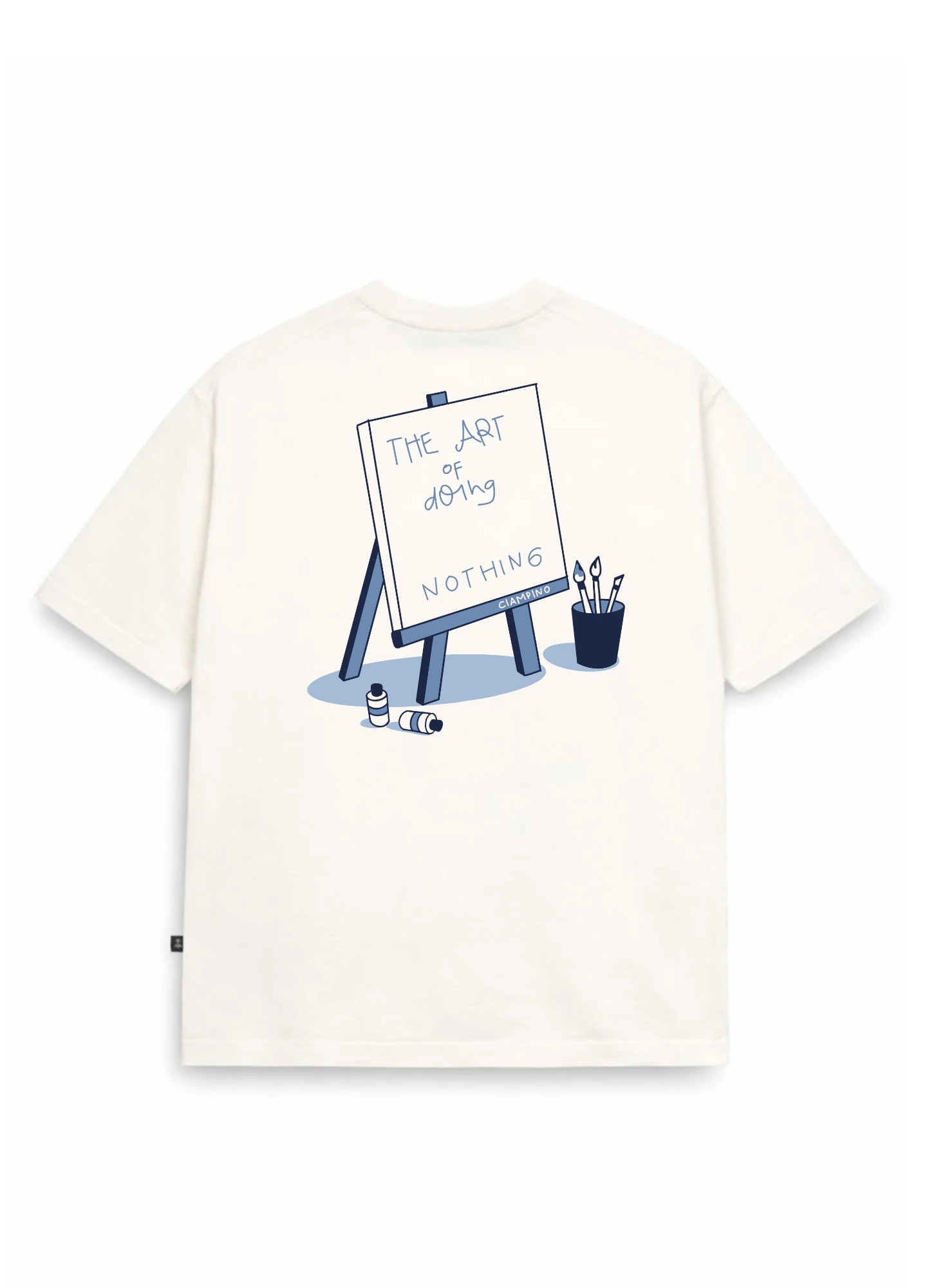 The Art Of Doing Nothing Oversized - Blanco - imagen 1