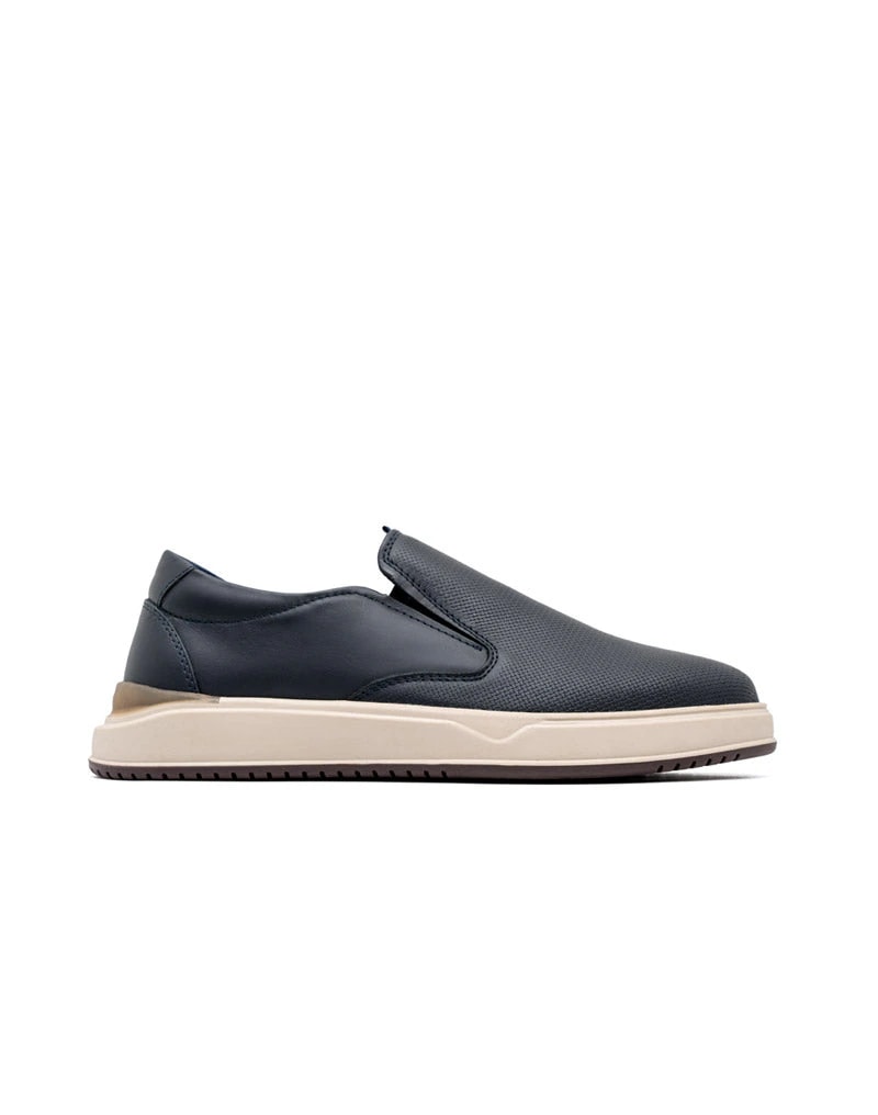 Mocasín casual de cuero 100% colombiano para hombre REF QUIM08 - imagen 1