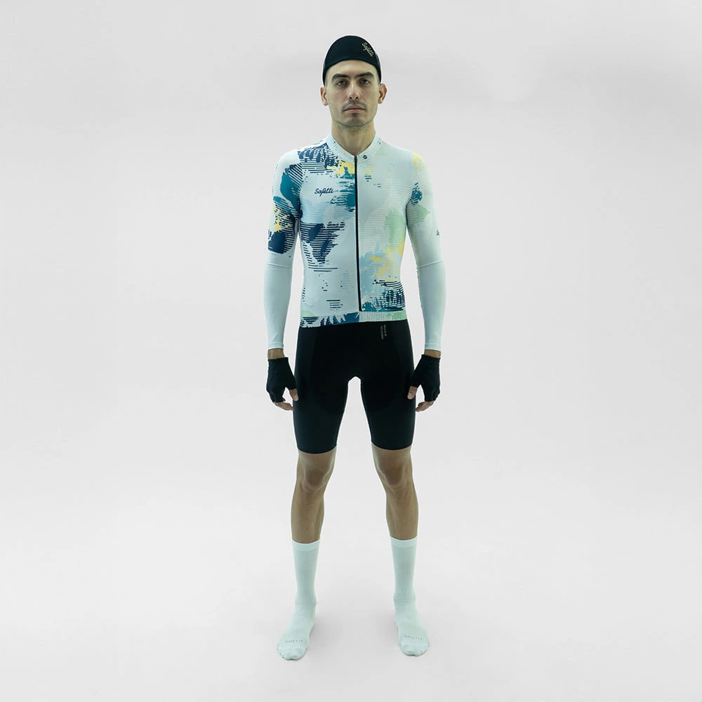 CAMISA CICLISMO MANGA LARGA FRACT GRIS PARA HOMBRE - imagen 1