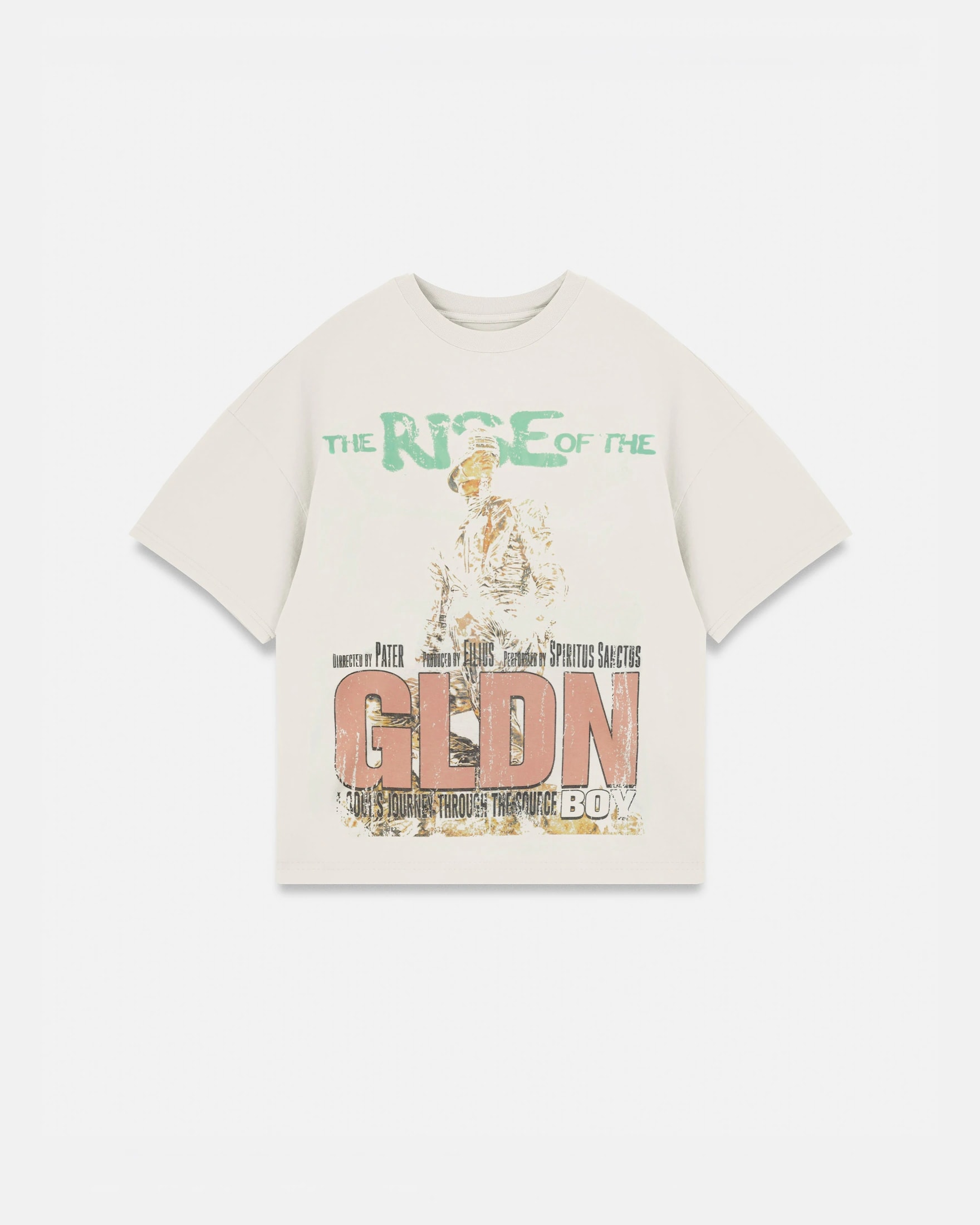 Holy State GLDN Prophecy Boxy Fit Tshirt White - imagen 1
