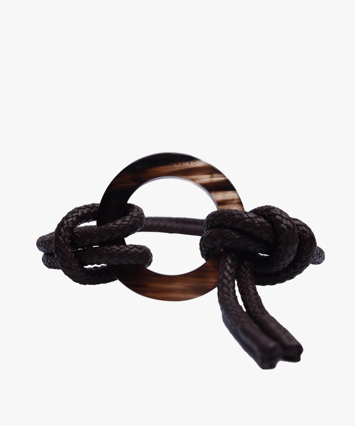 Le Knot Belt in Leather - imagen 1