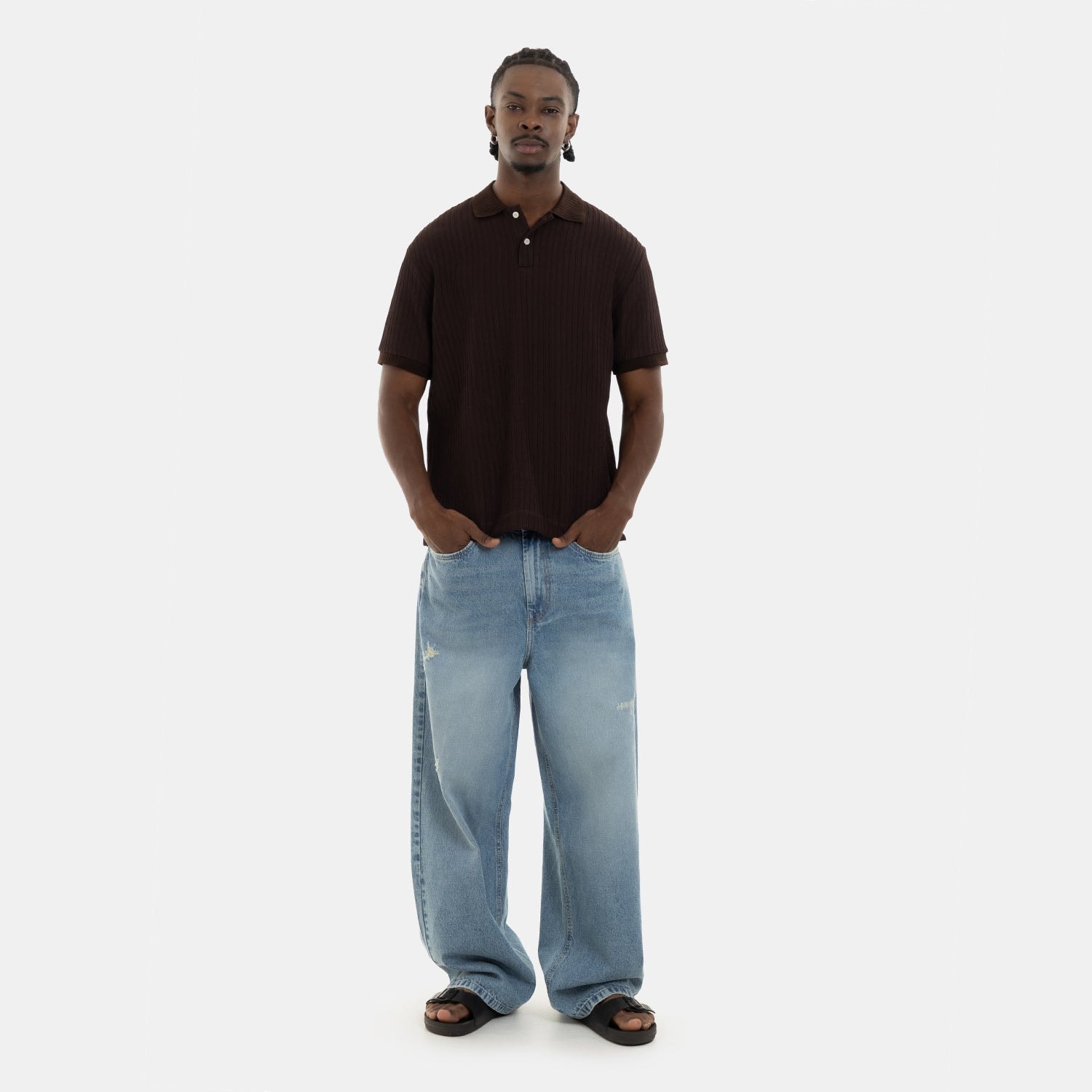 Oversized Flow Denim Ligth Blue - imagen 1