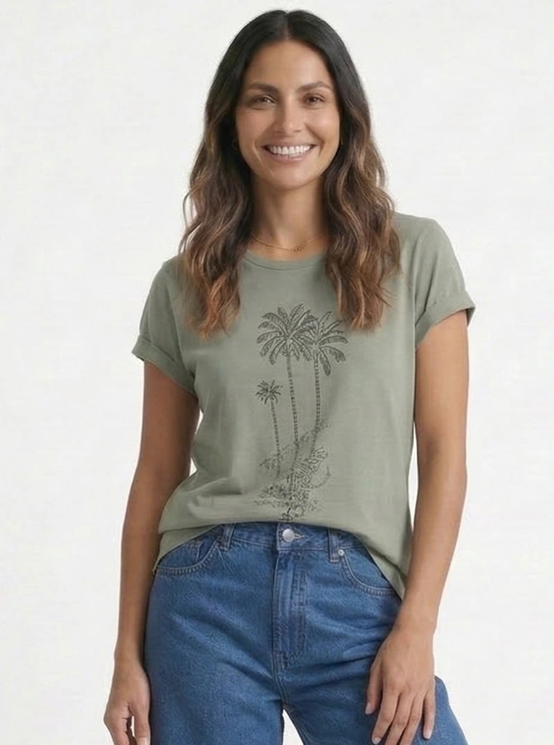 CAMISETA PALMA DE CERA - imagen 1