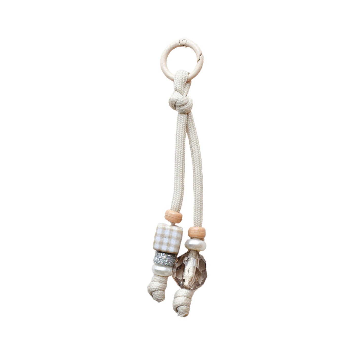 Llavero doble Beige - imagen 1