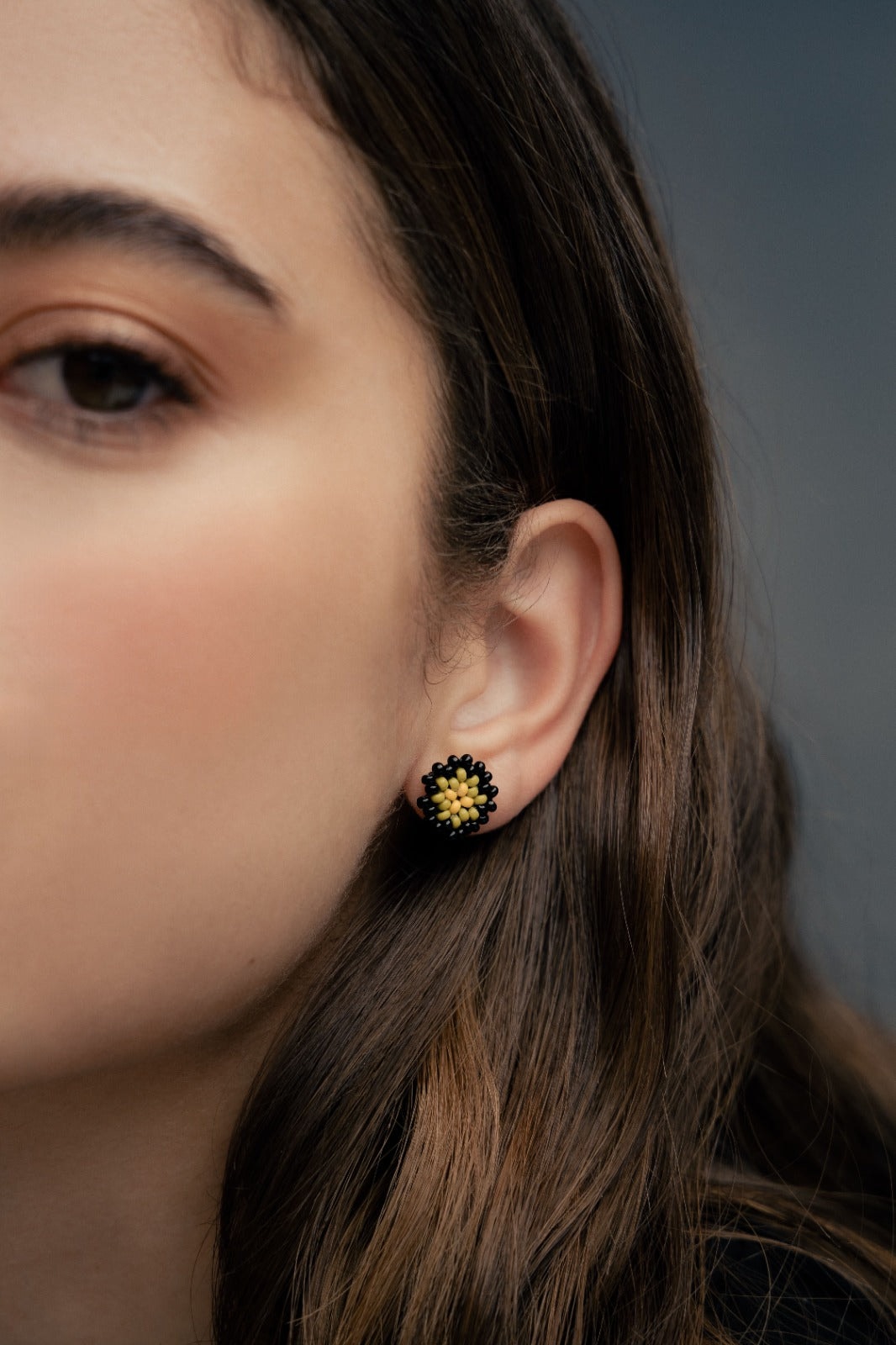 Olive earrings - imagen 1