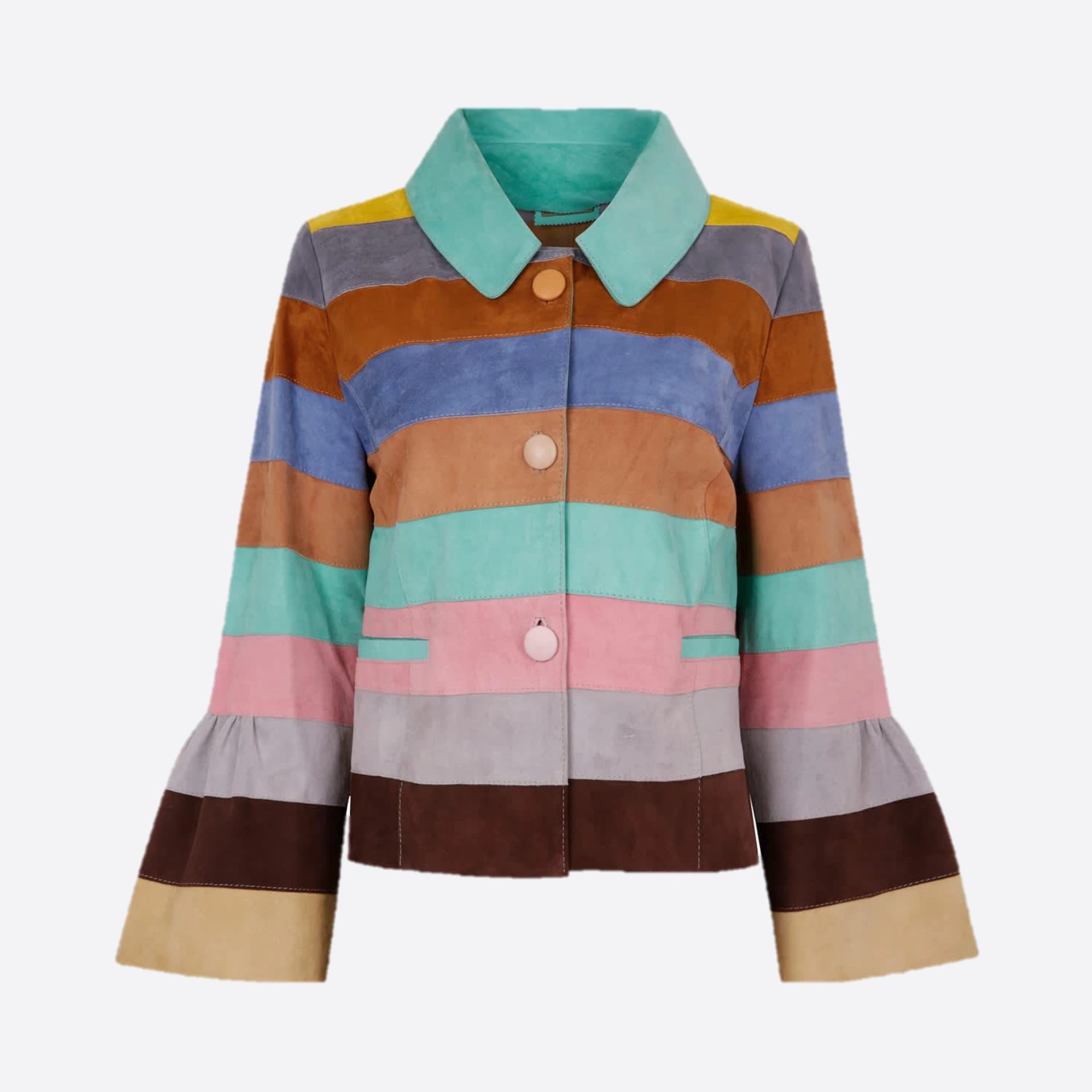 CHAEN SHORT JACKET WITH BOLERO SLEEVE - imagen 1