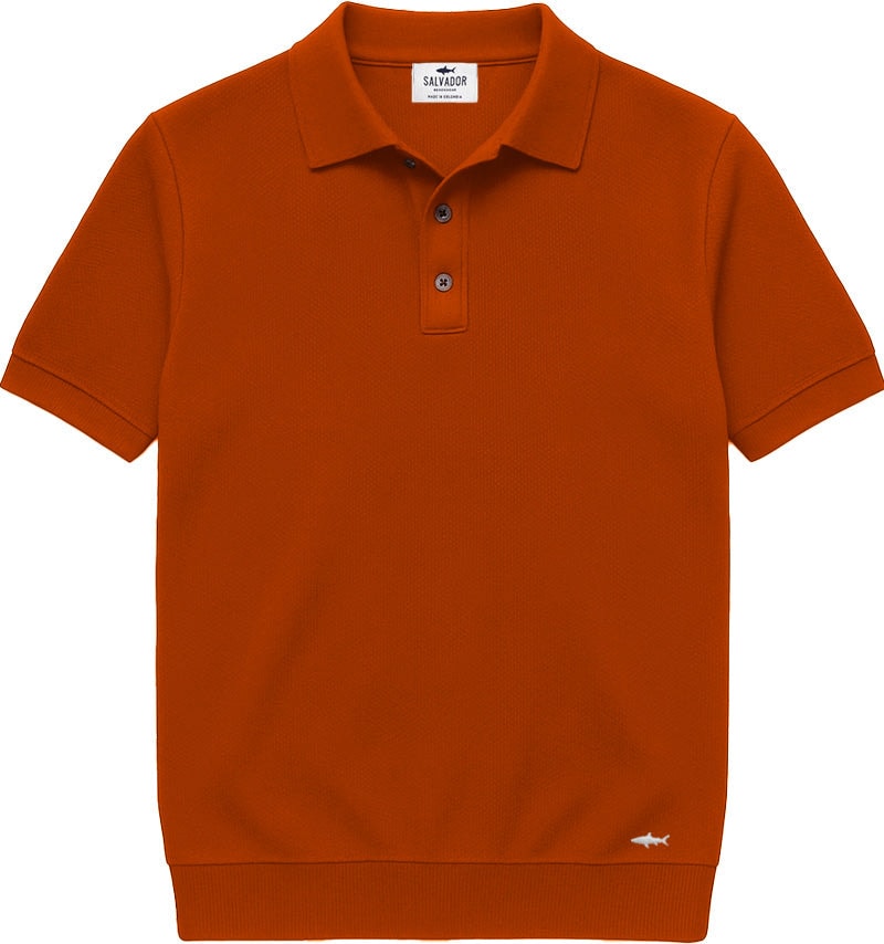 POLO DE PUNTO BOTONES ARENA - imagen 1