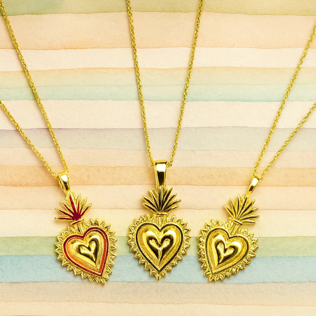 Collar Corazón de Jesús - imagen 1