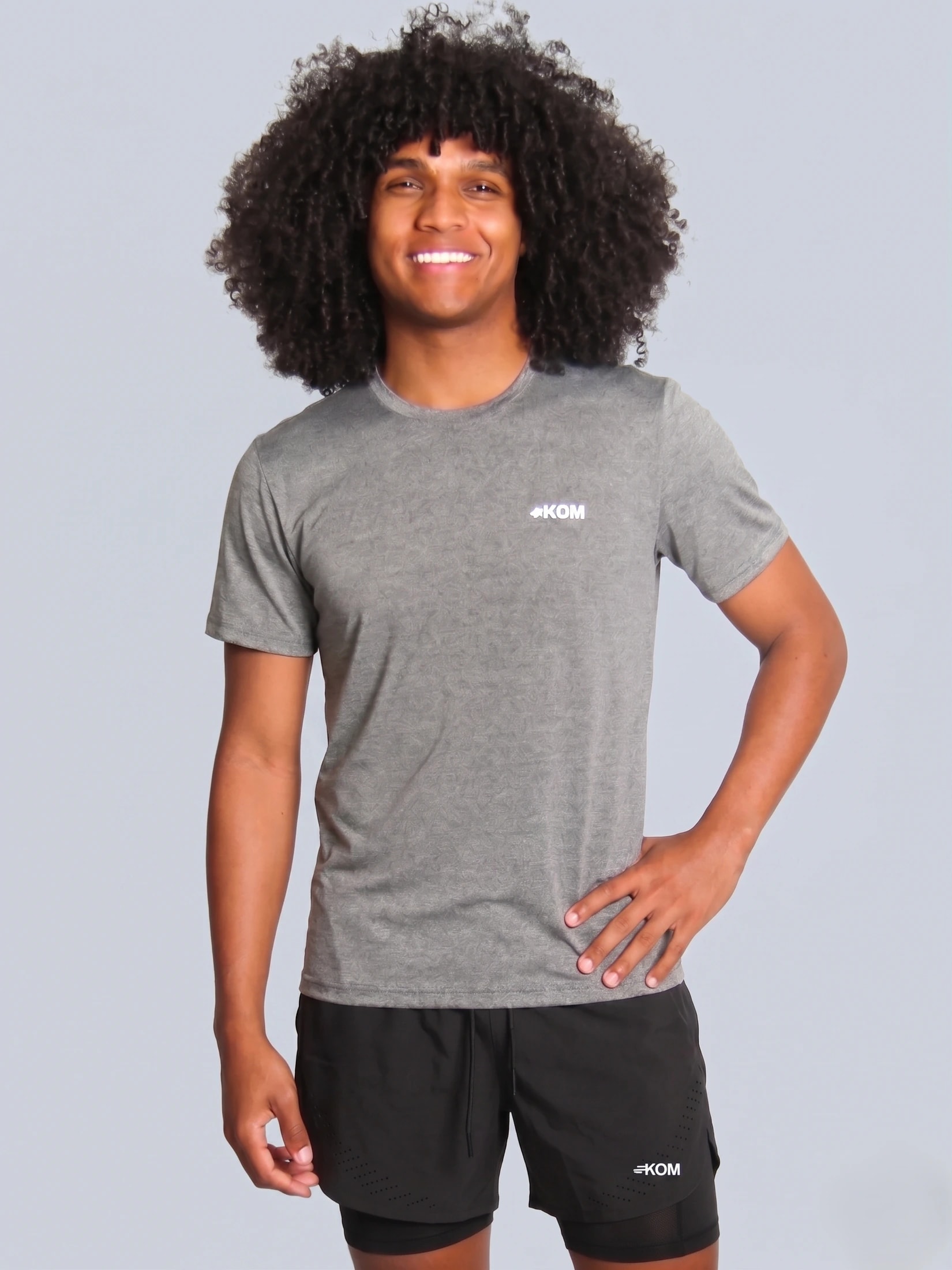 Pantaloneta Running Deportiva Hombre Tour con Bóxer Interno y Bolsillo - imagen 1