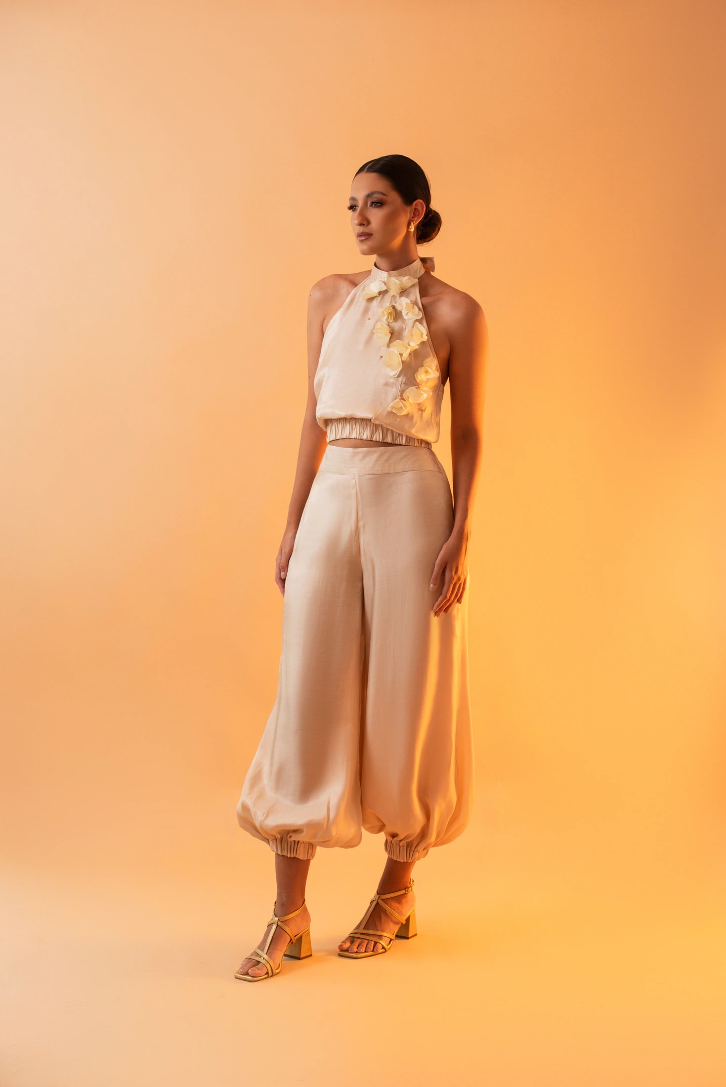 EVELIN CAMEL PANTALÓN - imagen 1