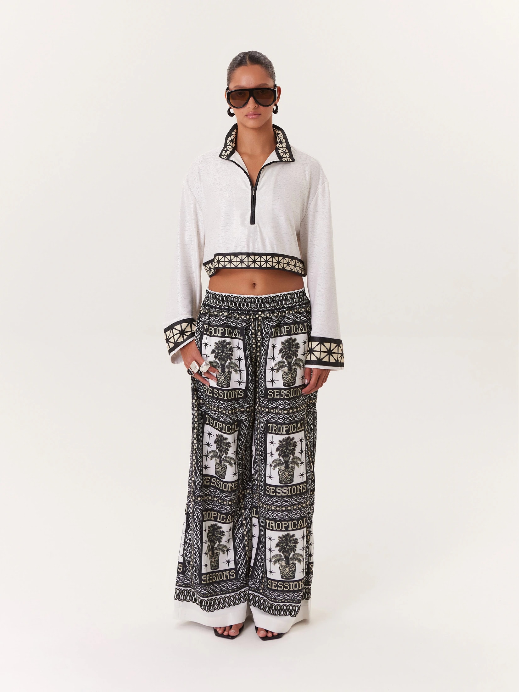 Pantalón Tropical - Negro - imagen 1