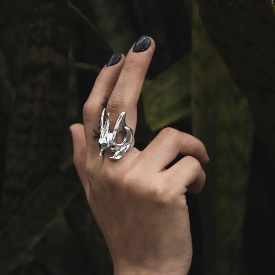 Anillo Murciélago Nariz de Espada - imagen 1