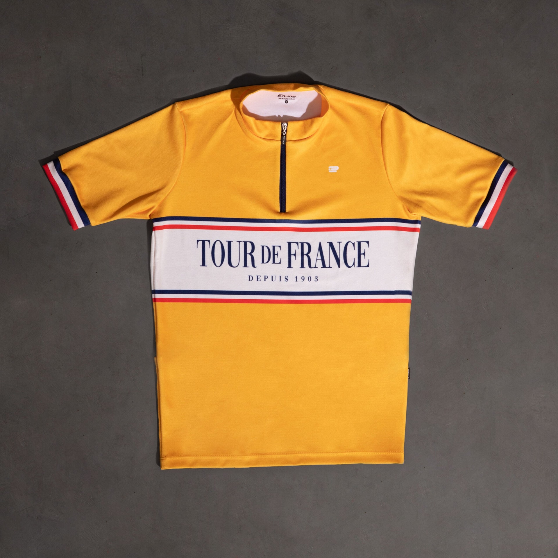 Cycling Jersey MC Vintage Tour de France Unisex - imagen 1